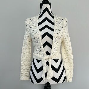NWT The‎ Limited Off-White Cardigan Sweater Sz SM